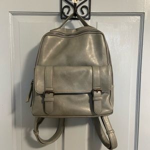 Antik Kraft Grey-Blue medium size backpack